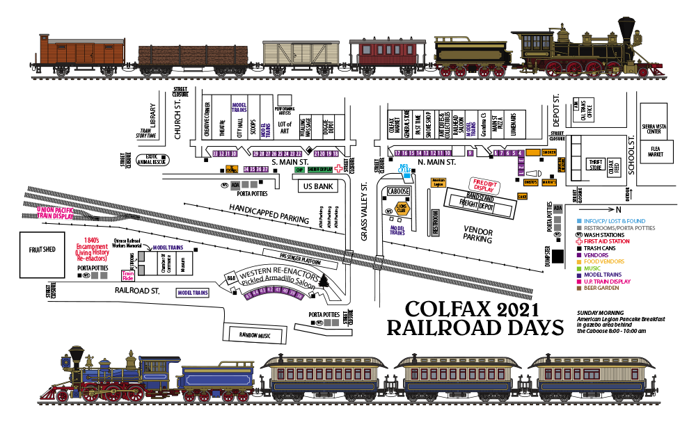 Colfax Railroad Days | Event Map