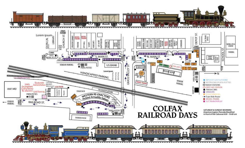 Colfax Railroad Days | Event Map
